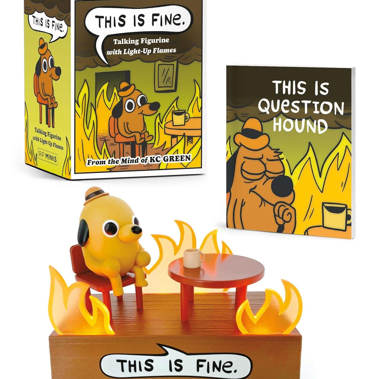 This Is Fine Talking Figure: With Light And Sound! by RP Minis 9780762484843