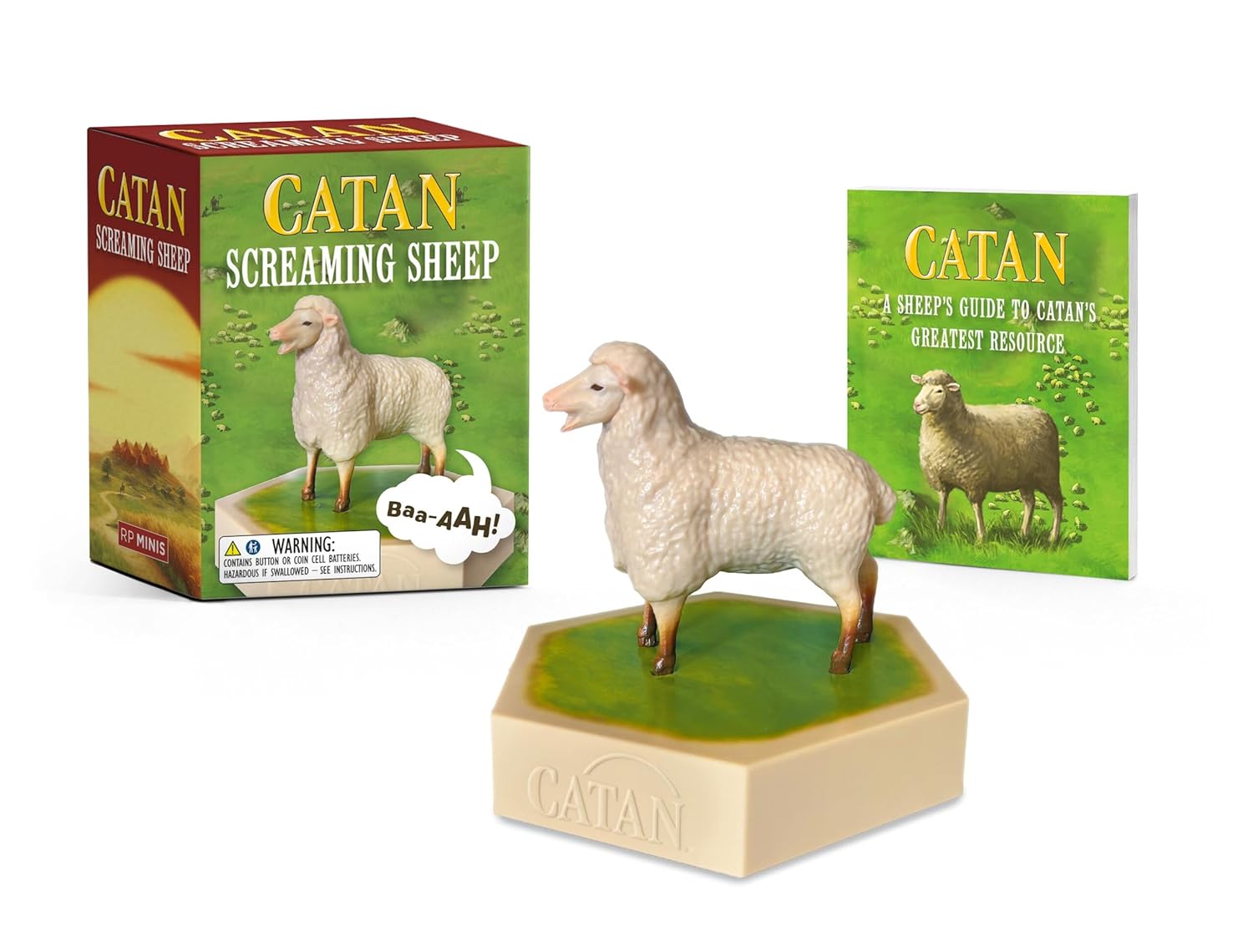 Catan Screaming Sheep: Baa-Aah! by RP Minis 9780762486212