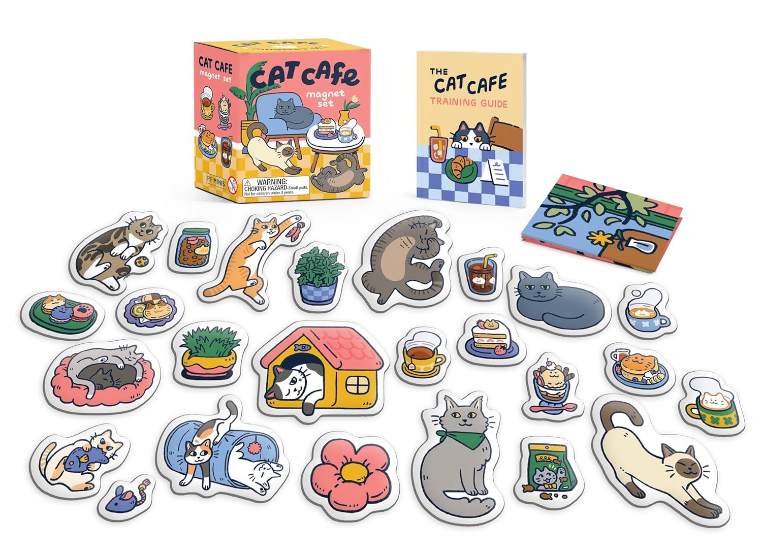 Cat Cafe Magnet Set - Rp Minis 9780762486472