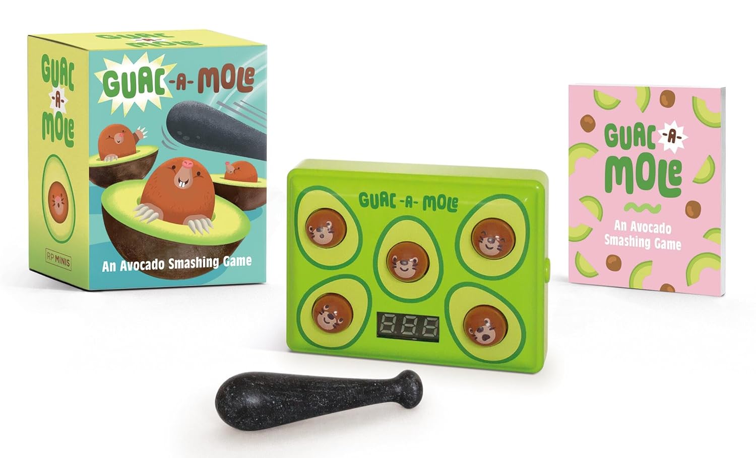Guac-A-Mole: An Acocado Smashing Game by RP Minis 9780762487158