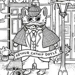 Literary Cats Coloring Book by Shaffer. Andrew 9780762488872_1
