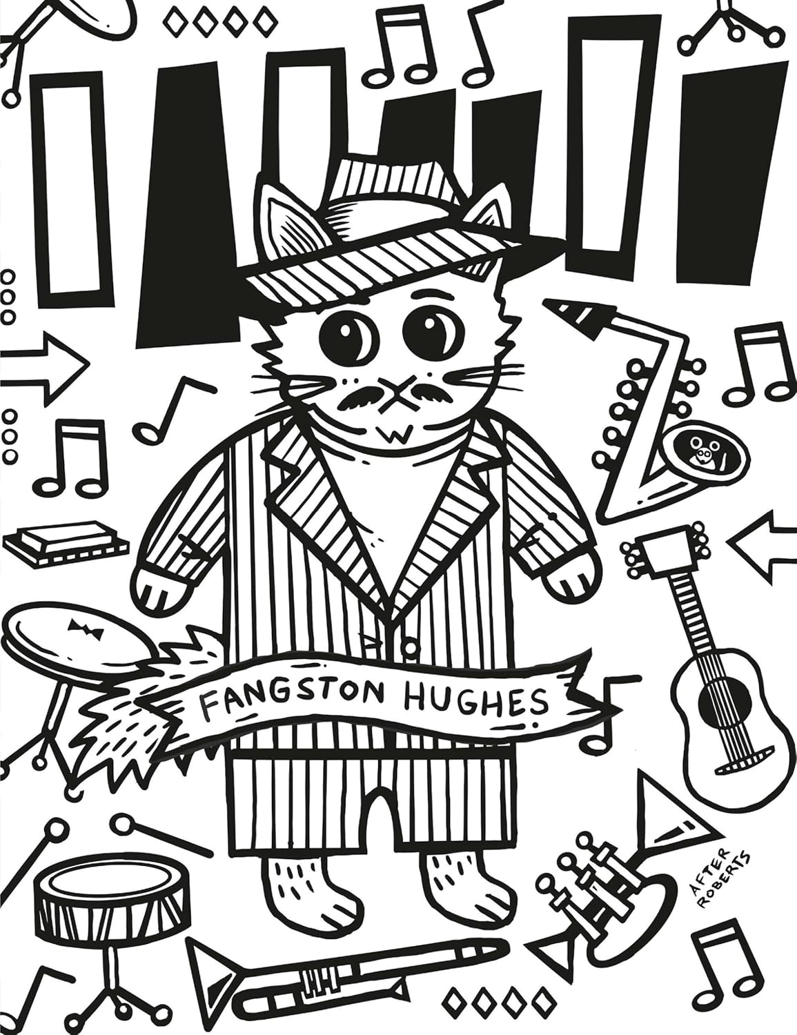 Literary Cats Coloring Book by Shaffer. Andrew 9780762488872_3