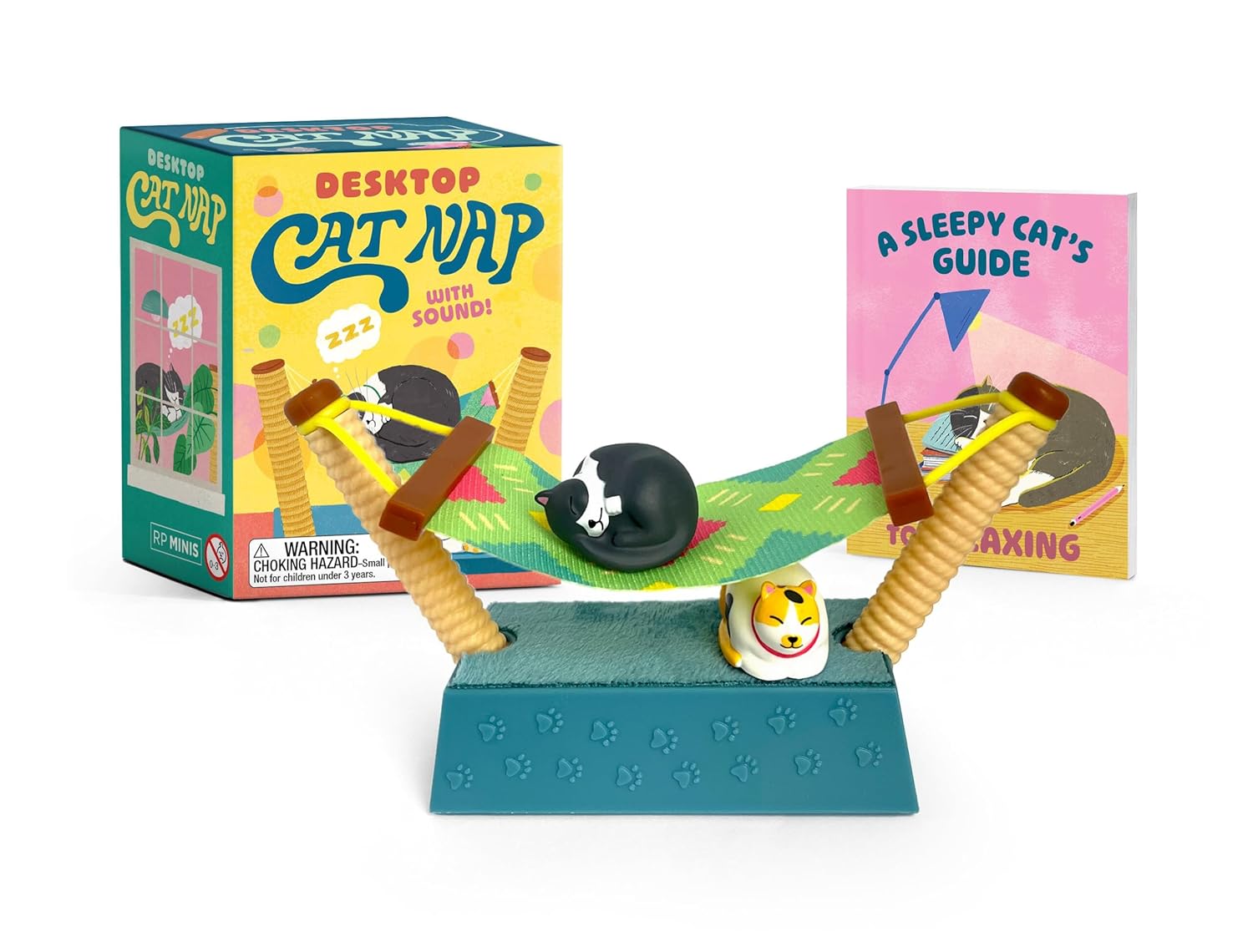 Desktop Cat Nap: With Sound! by RP Minis 9780762489473