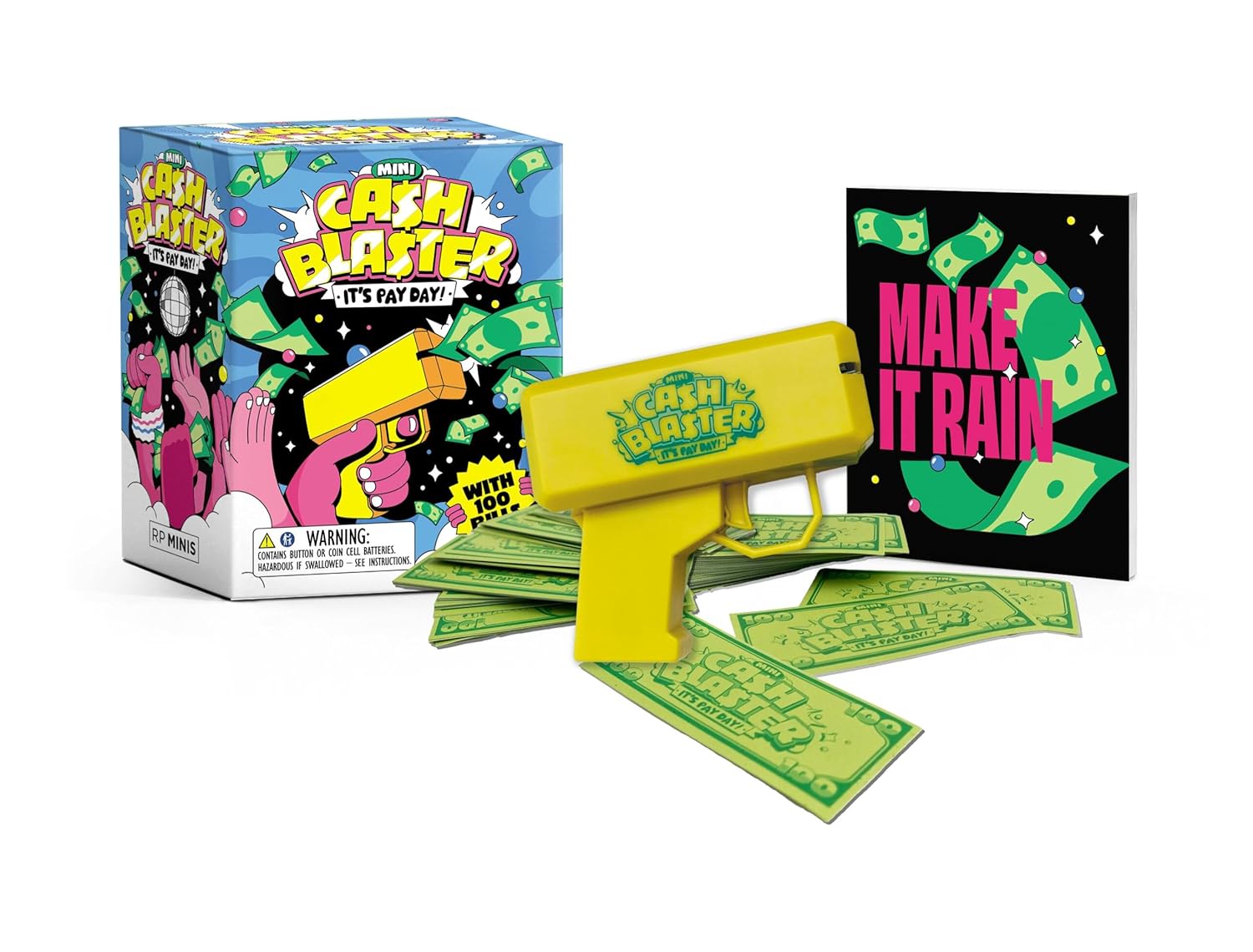 Mini Cash Blaster: It's Pay Day! by RP Minis 9780762489541_e21c76bb-d212-489d-bd99-154fbee043f2