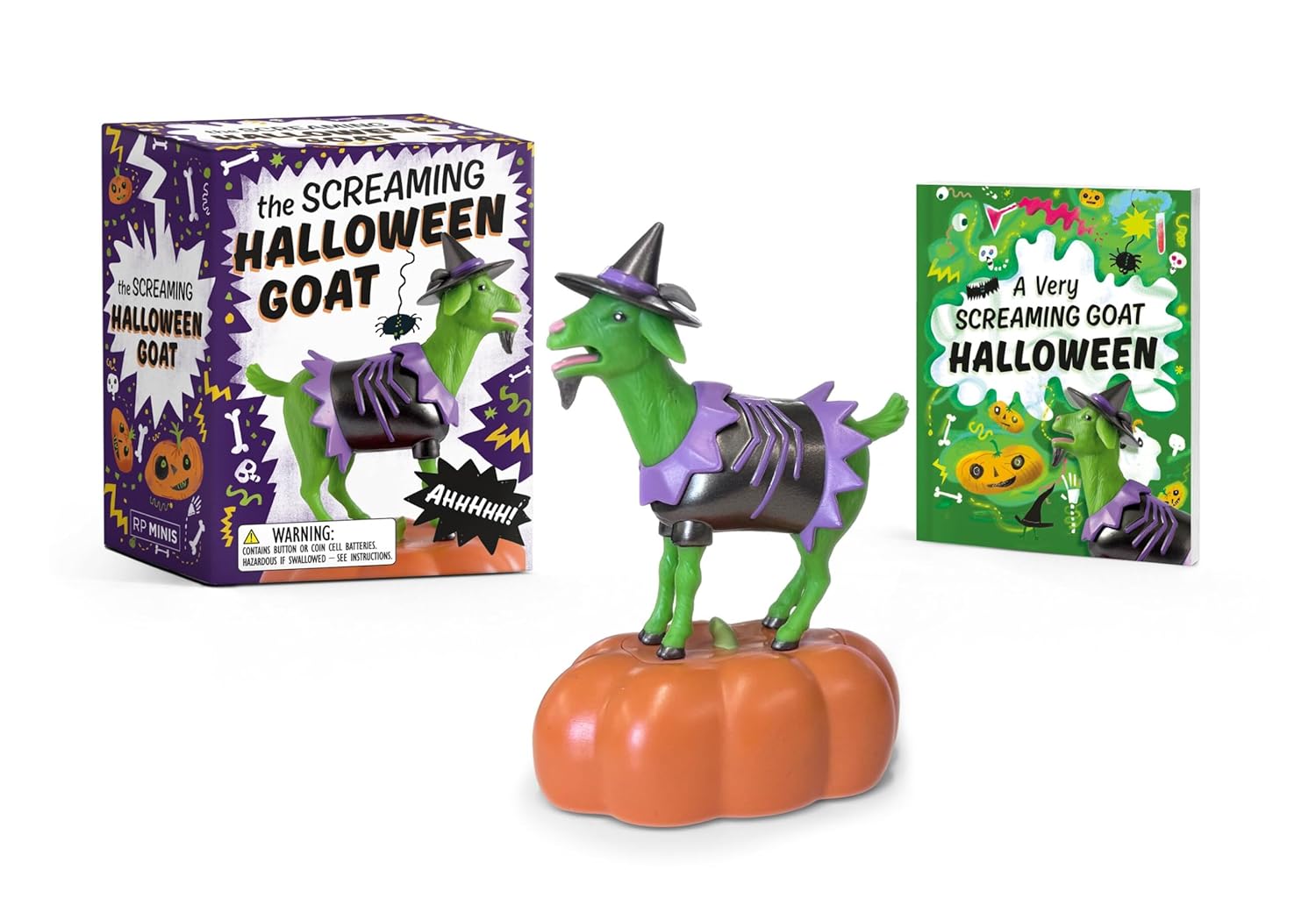 The Screaming Halloween Goat: Ahhhhh! by RP Minis 9780762489749