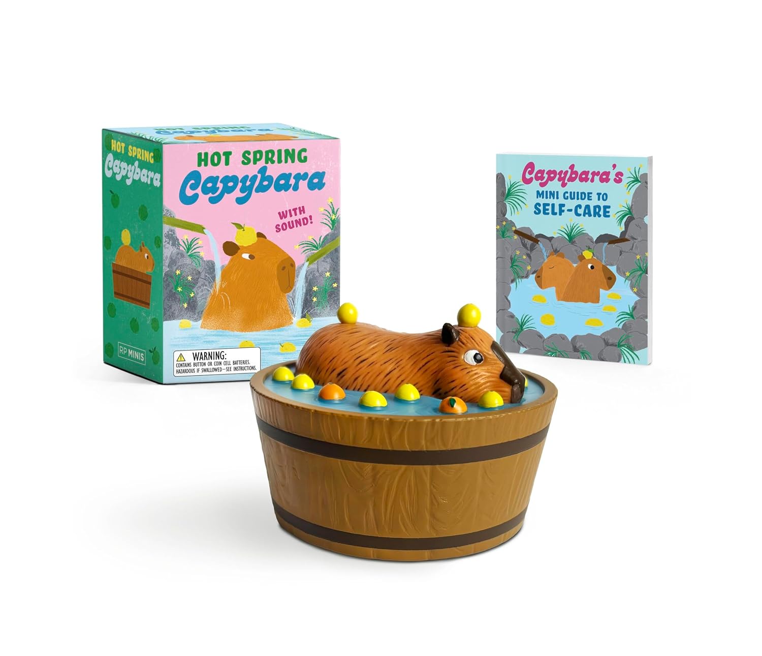 Hot Spring Capybara: With Sound! by RP Minis 9780762489831