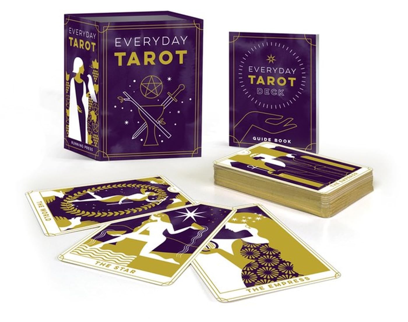 Everyday Tarot Mini Tarot Deck by Esselmont. Brigit 9780762492794