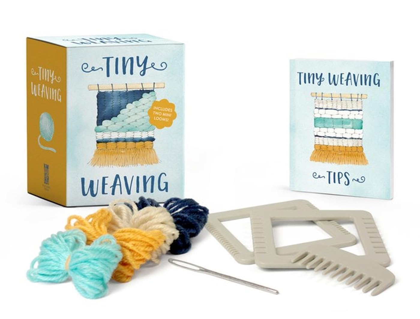 Tiny Weaving: Includes Two Mini Looms! by RP Minis 9780762493838