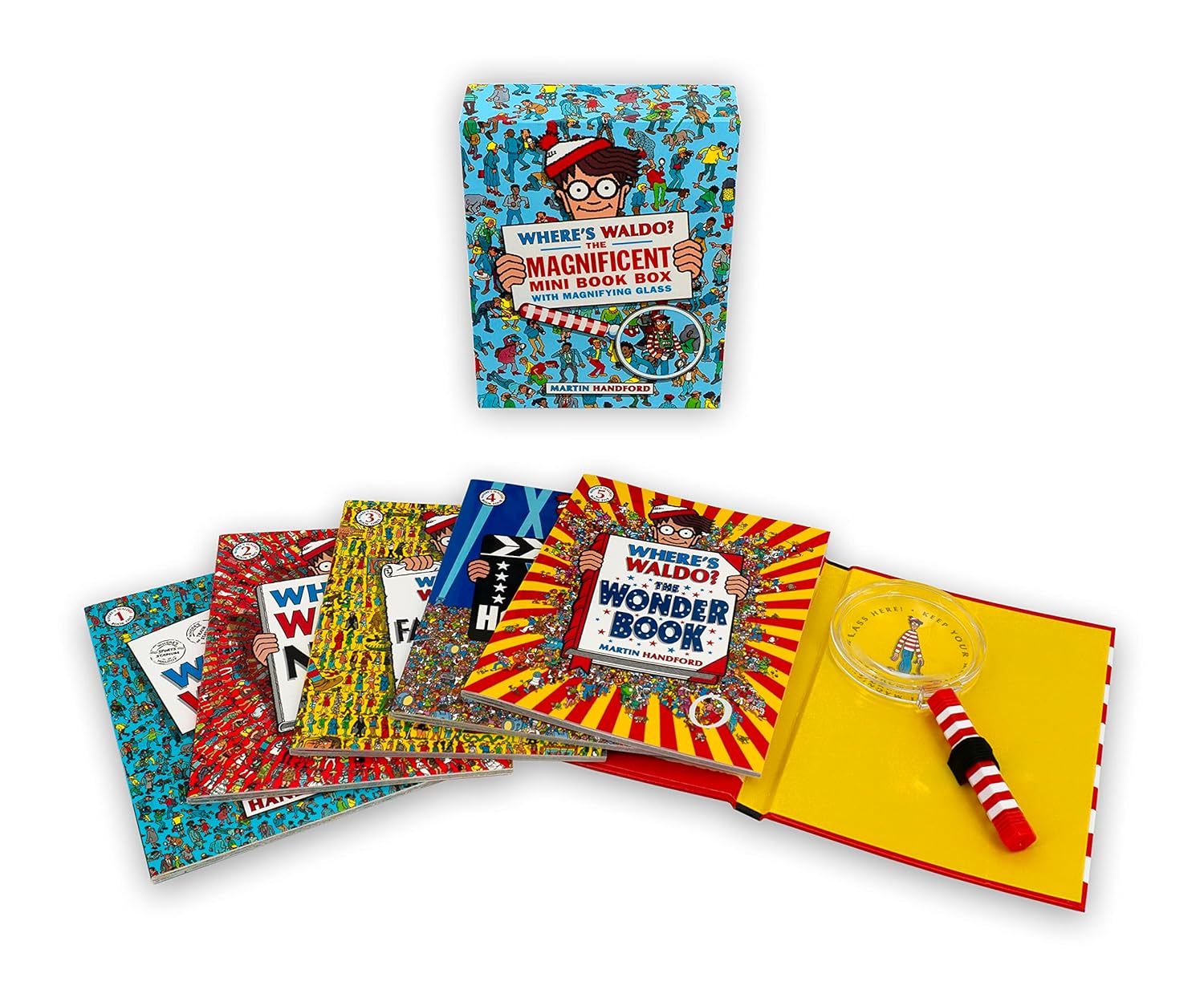 Where's Waldo? The Magnificent Mini Boxed Set by Handford. Martin 9780763648732_1