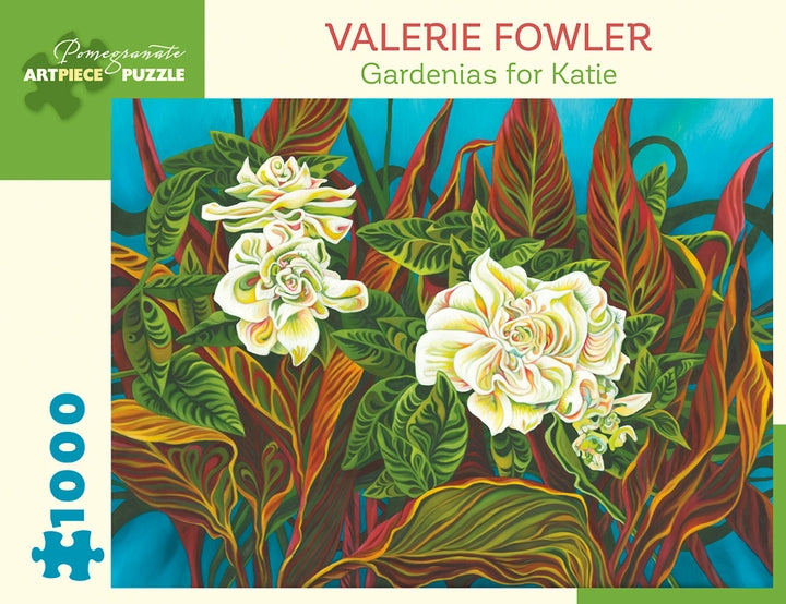 Gardenias For Katie 1000 Piece Puzzle - Fowler. Valerie 9780764984679_e496e969-d451-40c5-aa82-763339b130be