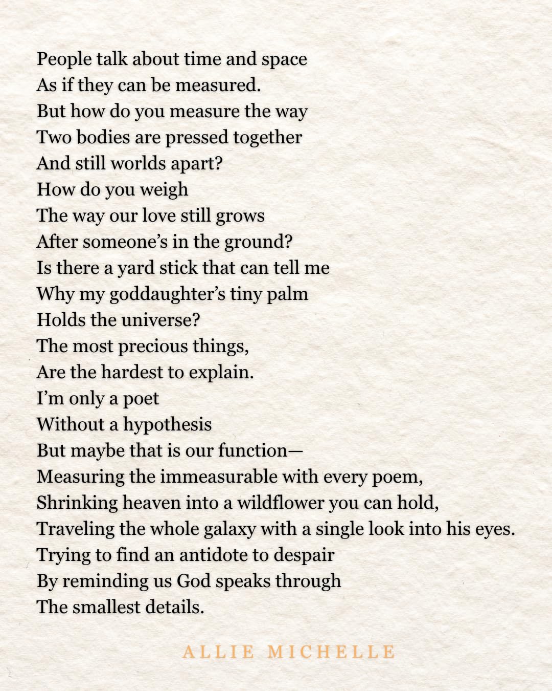 Don't Wait To Light The Candles: Poems By Michelle. Allie 20 9780778306733_3