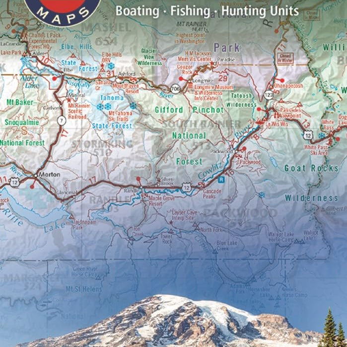 Washington Recreation Map - Benchmark 9780783499680