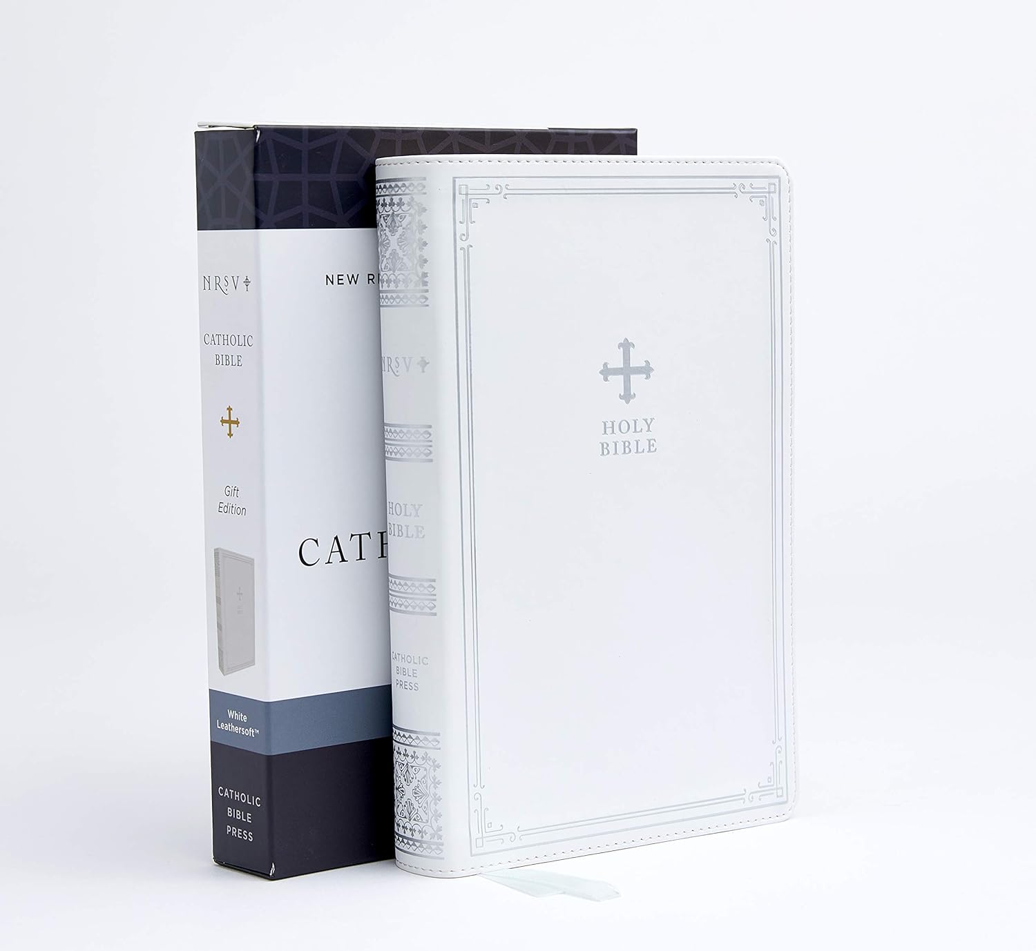 Nrsv, Catholic Bible, Gift Edition, Leathersoft, White, Comfort Print: Holy Bibl 9780785230380_6