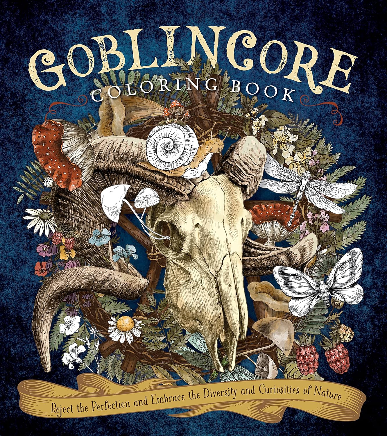 Goblincore Coloring Book by Chartwell Books 20 9780785842118