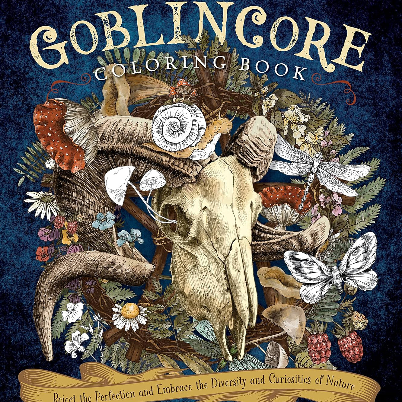 Goblincore Coloring Book by Chartwell Books 20 9780785842118_26b74c4c-4bd6-4ada-8b06-dbc7600e24f3