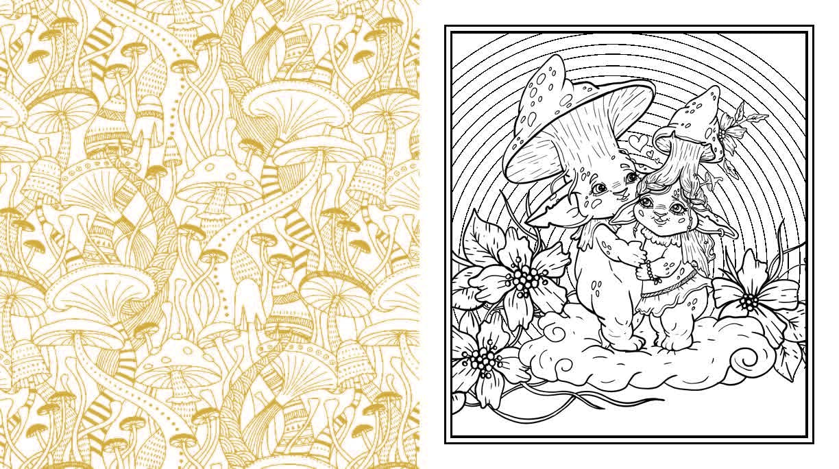Goblincore Coloring Book by Chartwell Books 20 9780785842118_5_c521aed2-6f5b-492a-b027-4234c1b3b563