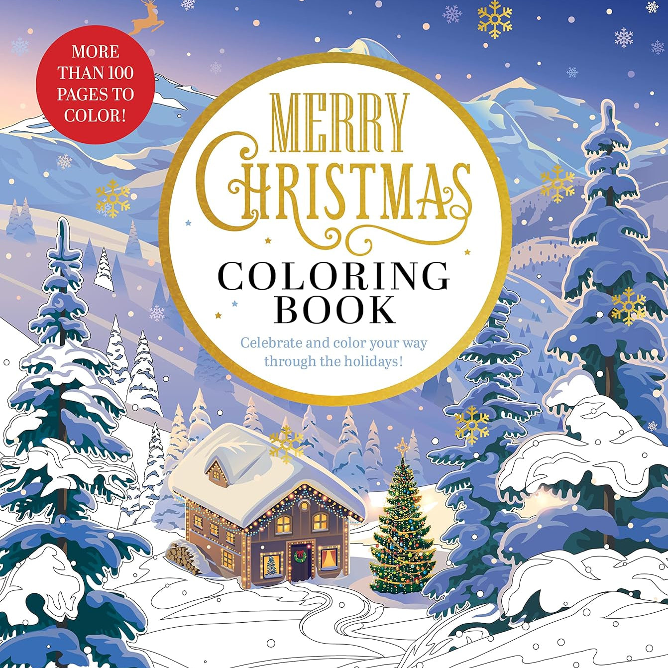 Merry Christmas Coloring Book by Chartwell Books 9780785843023