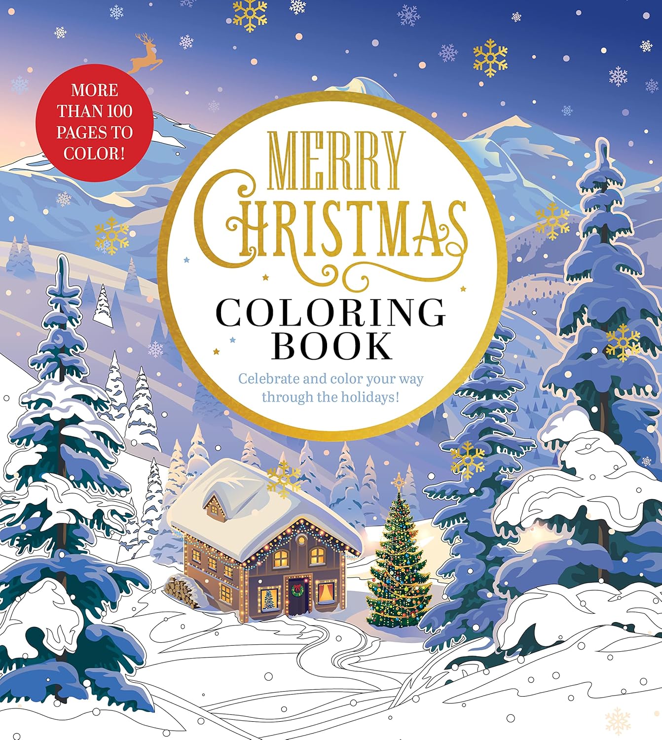 Merry Christmas Coloring Book by Chartwell Books 9780785843023