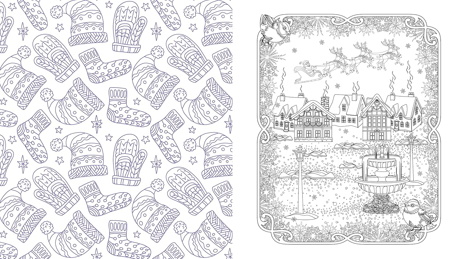 Merry Christmas Coloring Book by Chartwell Books 9780785843023_3