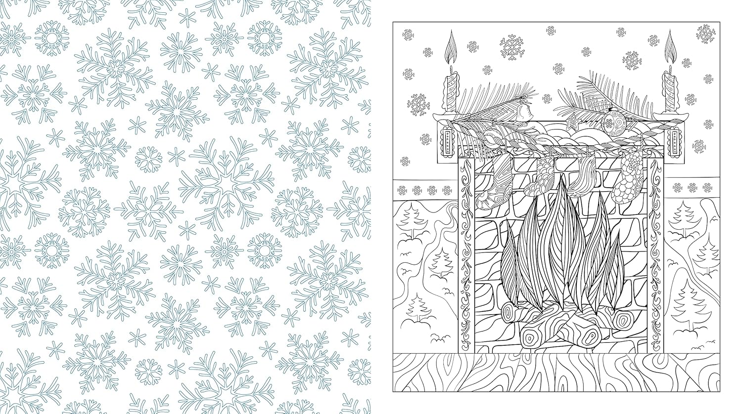 Merry Christmas Coloring Book by Chartwell Books 9780785843023_4