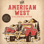 American West Coloring Book: Color Life On The Frontier by Chartwell Books 9780785843207