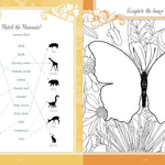 Flora, Fauna ... Sticker, Color & Activity Book by Editors Of Chartwell Books 9780785845447_3