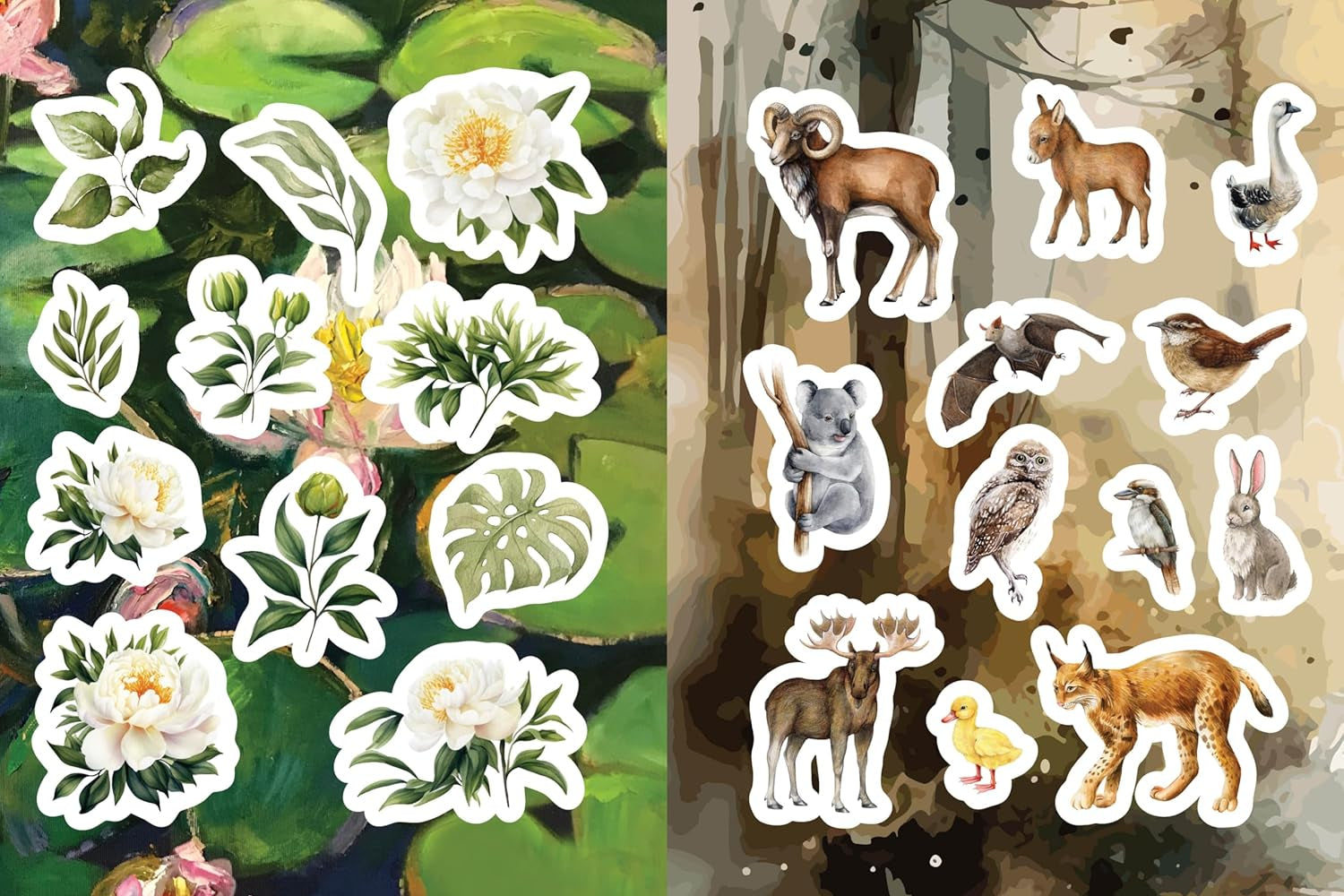 Flora, Fauna ... Sticker, Color & Activity Book by Editors Of Chartwell Books 9780785845447_5