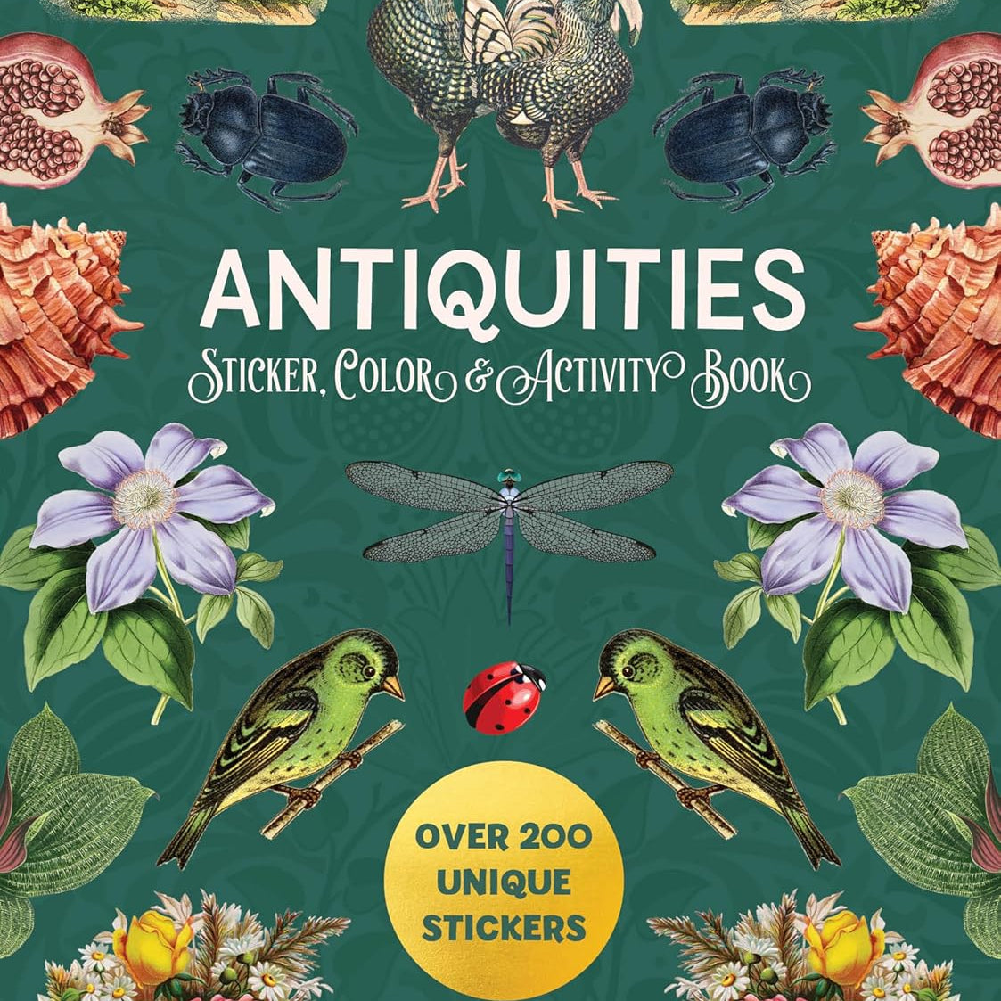 Antiquities Sticker, Color And Activity Book by Editors Of Chartwell Books 9780785846116