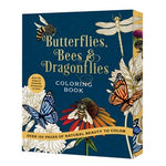 Butterflies, Bees & Dragonflies Coloring Book: 150 by Chartwell Books 20 9780785846314