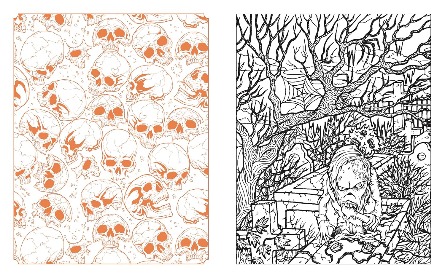 Dark Delights And Demons Coloring Book: 150 by Chartwell Books 20 9780785846338_2