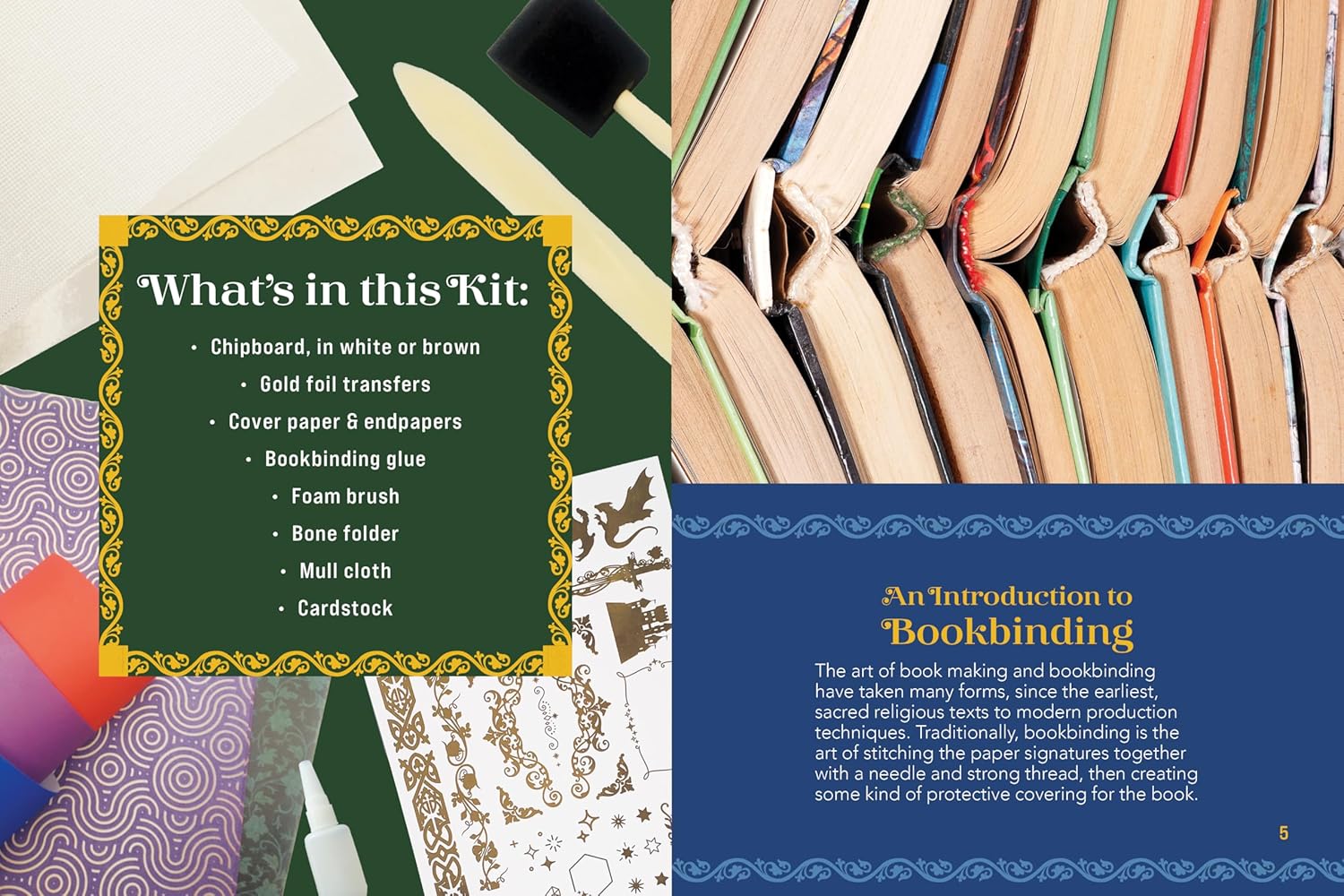Bookbinding Kit by Carestio. Amanda 9780785846369_2