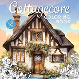 Cottagecore Coloring Book by Chartwell Books 9780785846505