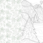 Mountains & Wilderness Coloring Book by Editors Of Chartwell Books 9780785846512_2