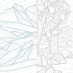 Mountains & Wilderness Coloring Book by Editors Of Chartwell Books 9780785846512_4