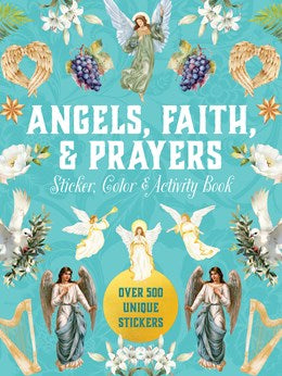 Angels, Faith & Prayers Sticker, Color & Activity Book by Chartwell Books 20 9780785846611_86df2a72-960d-4397-b599-485a514af8dc