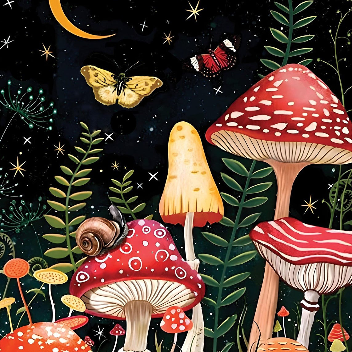 Twilight Mushrooms Journal from the Editors of Chartwell Books 50 9780785846857