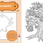 Scary Spooky Creepy Cute Sticker Color & Activity Book by Chartwell Books 9780785846901_3