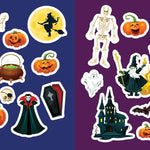 Scary Spooky Creepy Cute Sticker Color & Activity Book by Chartwell Books 9780785846901_5