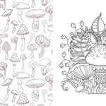 Twilight Mushrooms Coloring Book by Chartwell Books 9780785847298_2