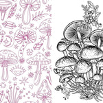 Twilight Mushrooms Coloring Book by Chartwell Books 9780785847298_3