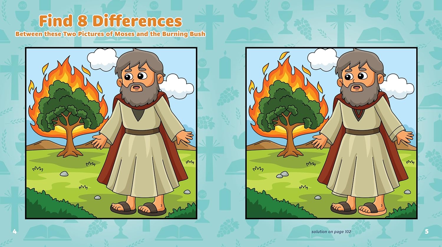 The Bible Sticker, Color, & Activity Book by Chartwell Books 20 9780785847670_2