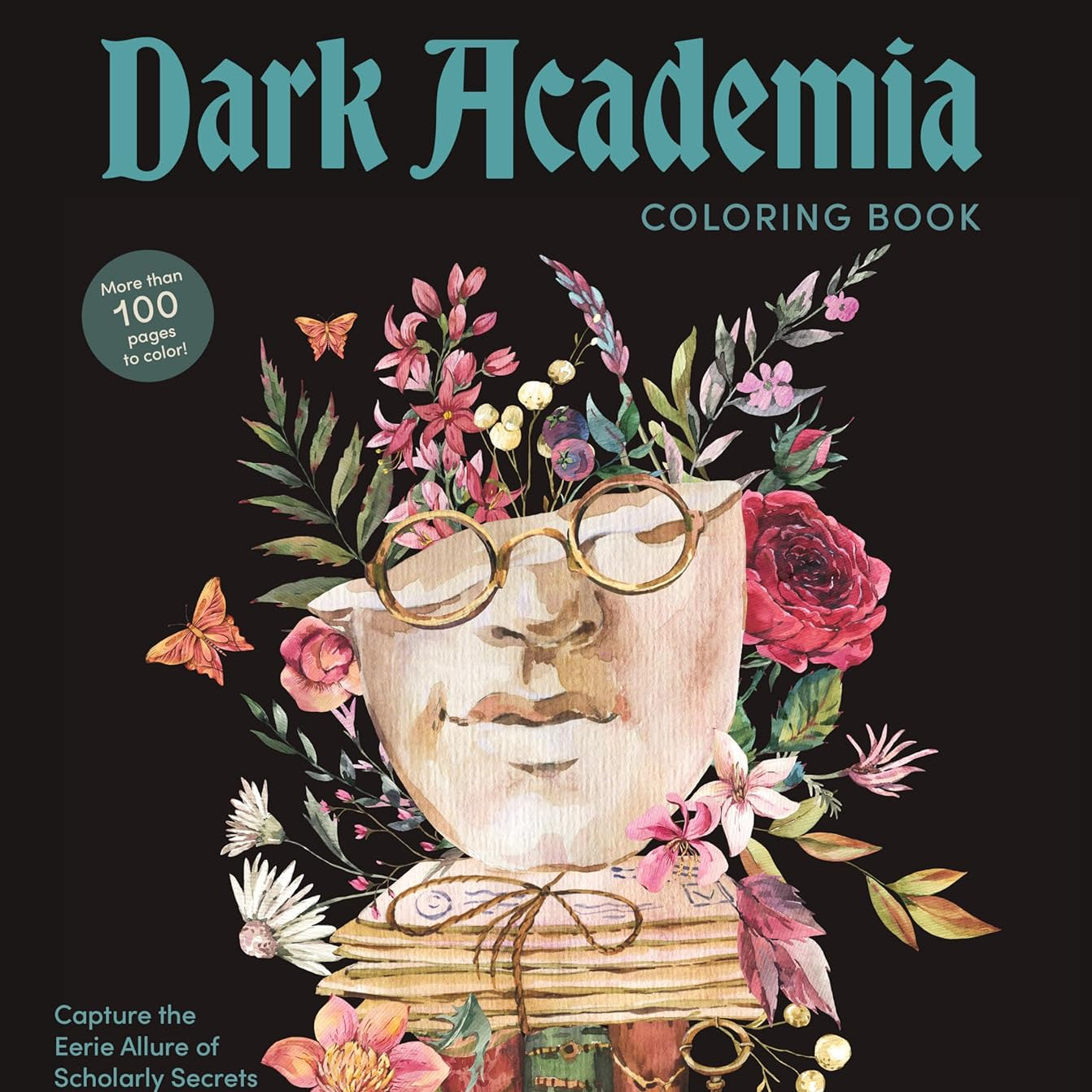 Available 10/07 by Dark Academia Coloring Book by Editors Of Chartwell Books 9780785847908
