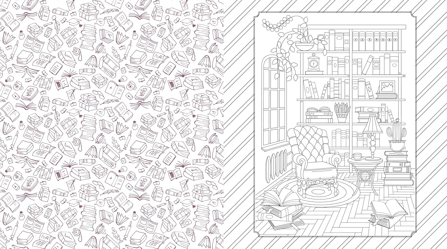 Available 10/07 by Dark Academia Coloring Book by Editors Of Chartwell Books 9780785847908_4