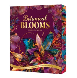 Botanical Blooms Coloring Book: 150 by Chartwell Books 20 9780785848004_f62d7b51-5e04-4678-b0b9-bf7c49687e4f
