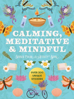 Calming, Meditative & Mindful Sticker, Color & Activity Book by Chartwell Books 20 9780785848059