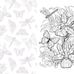 Butterflies, Bees & Dragonflies Coloring Book by Chartwell Books 20 9780785848295_2