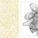 Butterflies, Bees & Dragonflies Coloring Book by Chartwell Books 20 9780785848295_4