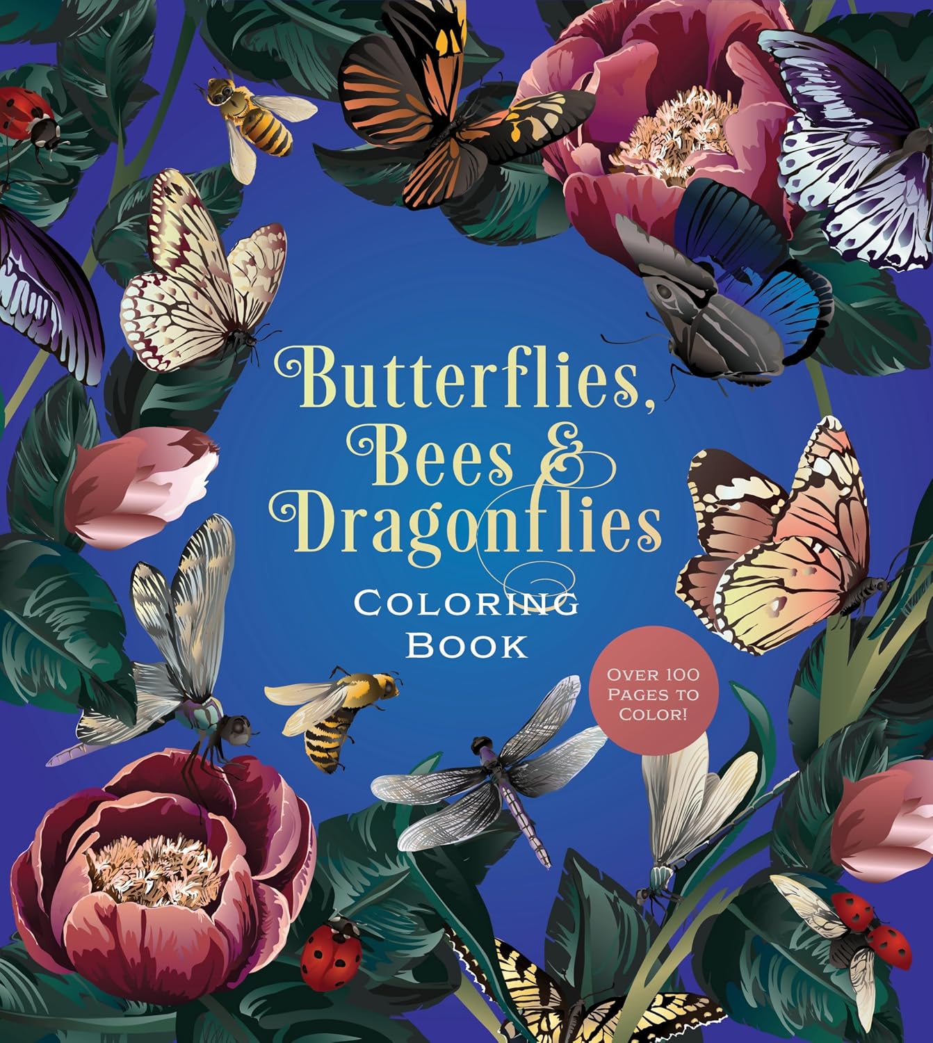 Butterflies, Bees & Dragonflies Coloring Book by Chartwell Books 20 9780785848295_cccb68b1-59a3-46f9-9a13-6bb9ccfcb6f0