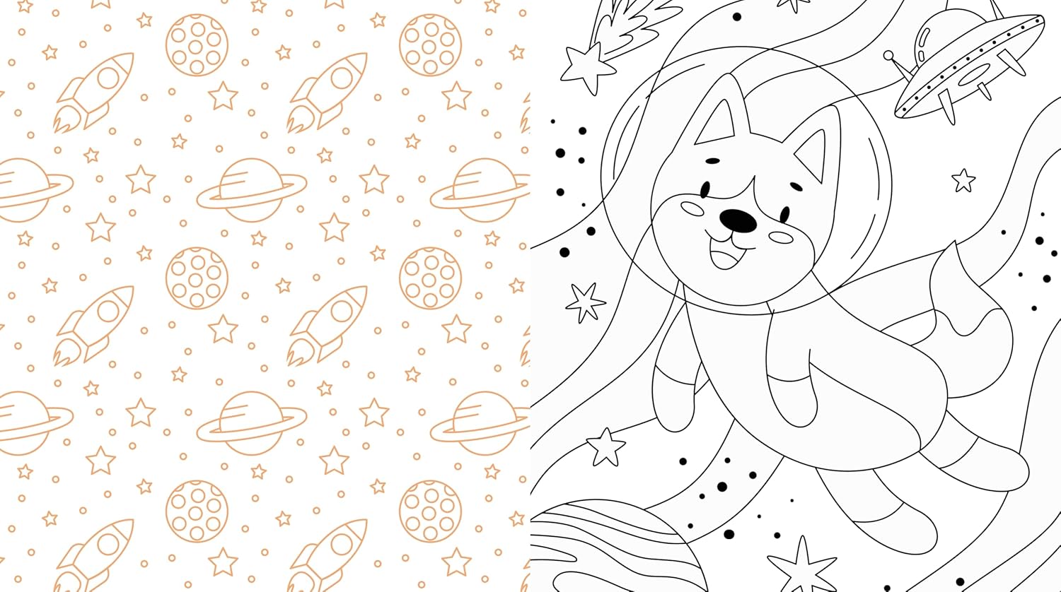 Cosmic Cuties Coloring Book by Chartwell Books 20 9780785848684_3