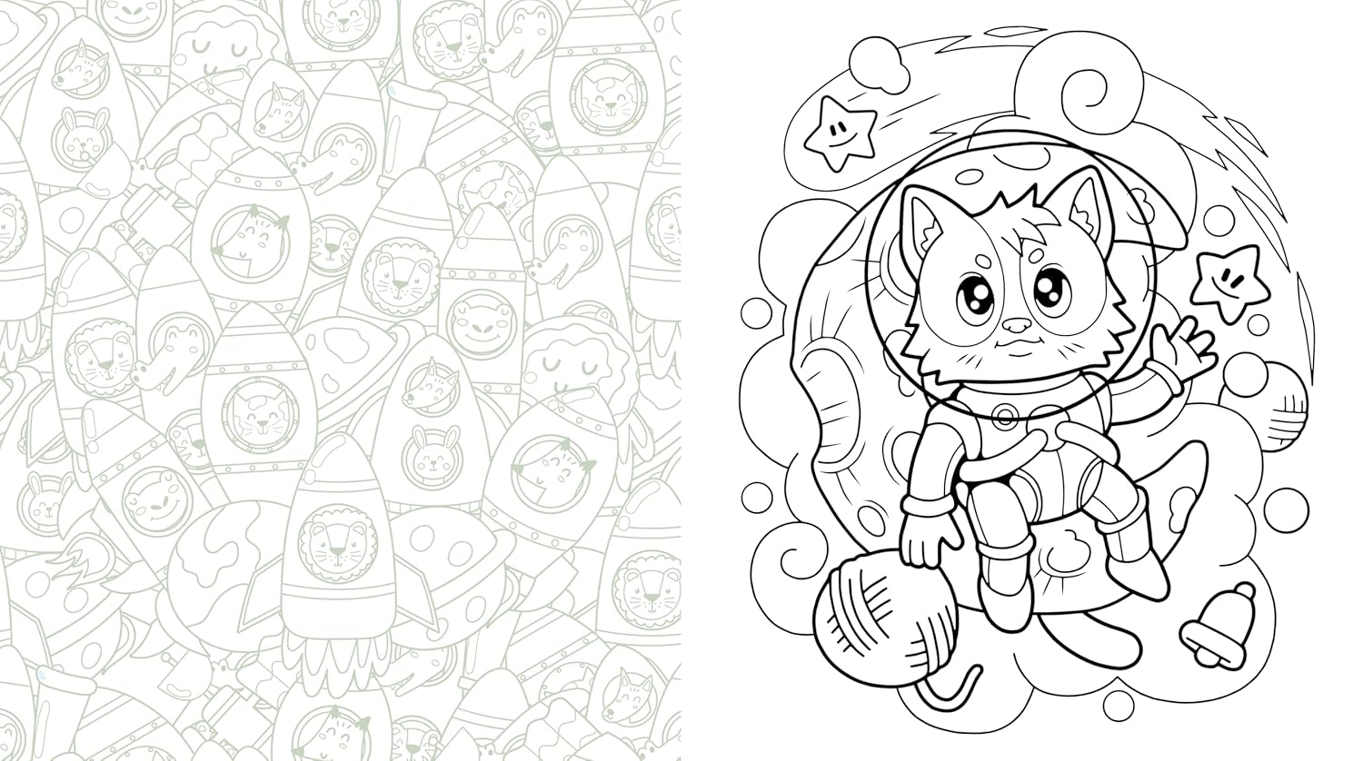 Cosmic Cuties Coloring Book by Chartwell Books 20 9780785848684_4